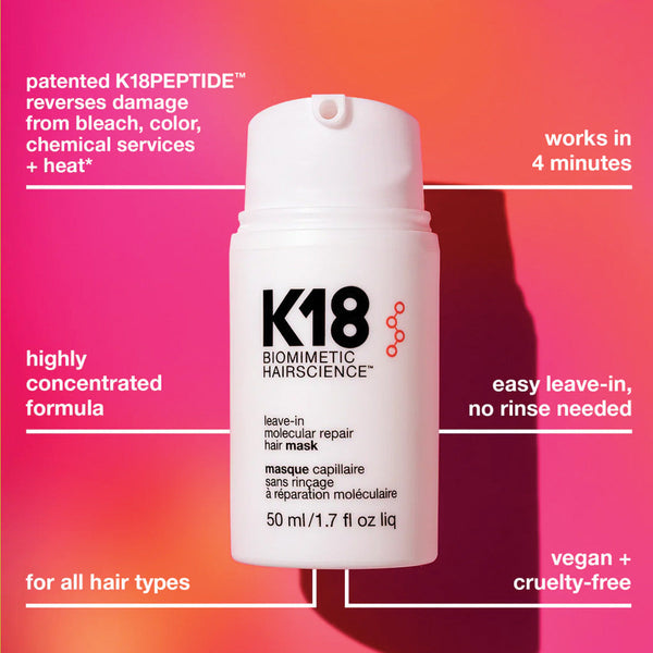 K18 Leave-In Molecular Repair Hair Mask